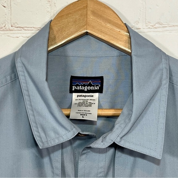 Vintage Patagonia Shirt Mens Large Button Up Outdoor Hiker Camp Antarctica 1994 - Picture 3 of 16